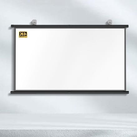 Projectiescherm - Filmscherm - Home Cinema - Draagbaar Ontwerp - 40 Inch - Zwart