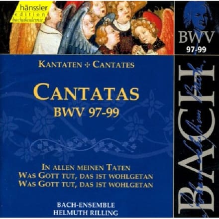 Bach-Ensemble, Helmuth Rilling - J.S. Bach: Cantatas Bwv 97-99 (CD) (Remastered)