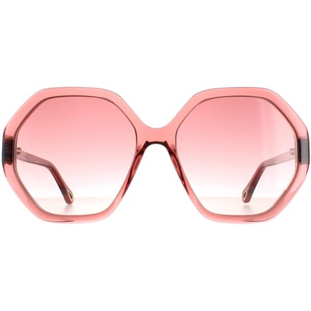 Chloe Round dames roze kristal roze bruine gradiënt ch0008s esther
