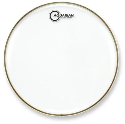 Aquarian 10 Classic Clear Snare Side