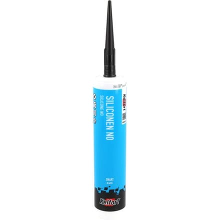 Kelfort Siliconenkit no zwart 310ml