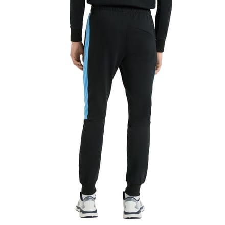 Umbro Heren Terras Joggingbroek (Zwart/Azuurblauw)
