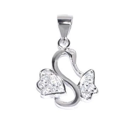 Blinx Jewels Zilveren Hanger Zwaan