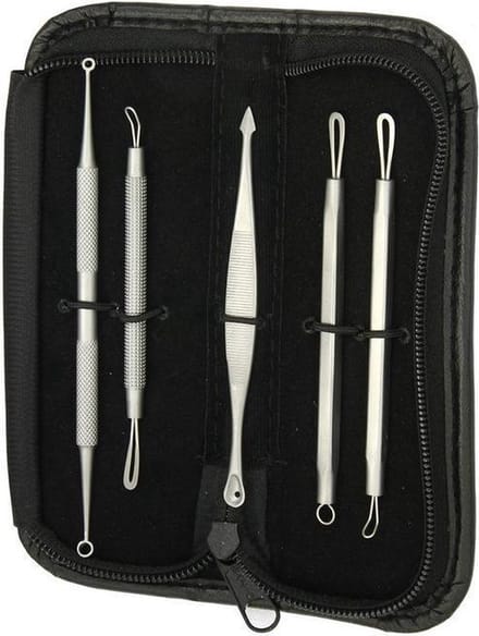 Mee-eters & Acne Verwijderen Set - RVS Blackhead Killer