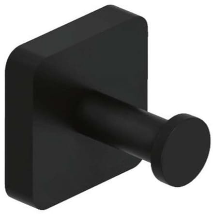 Kludi Vela S - Haak, mat zwart 2598439