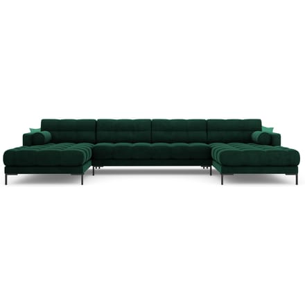U-hoekbank Bali velvet | Cosmopolitan Design