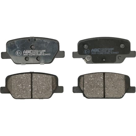 Remblokset ABE C20518, achter