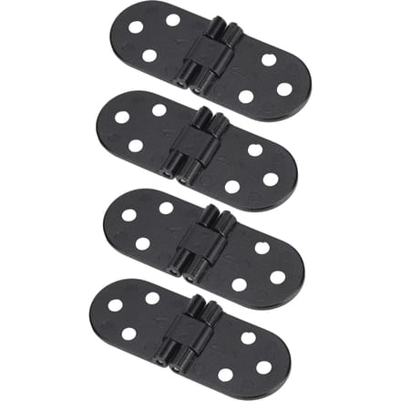 4 Stuks Zinklegering Zwart Deurklepscharnier Tafel Klapscharnier voor Kast Hardware Accessoire