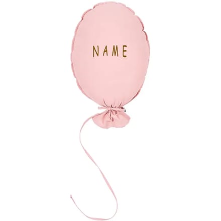 Persoonlijk kussen ballon dusty pink Malomi Kids