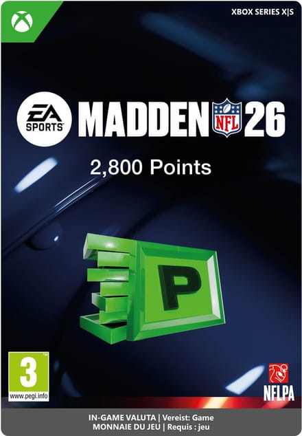 Madden NFL 26: 2800 MUT Points - Xbox Series X|S - Currency