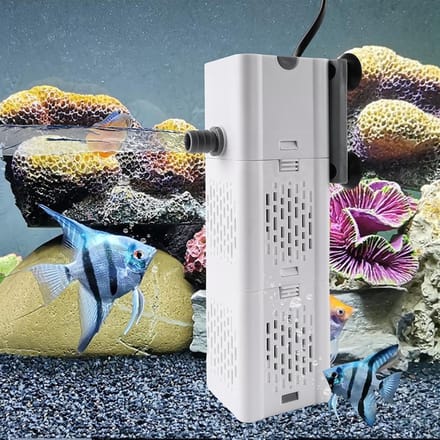 Aquariumfilter 500L/H 0L-150L – Aquarium filter pomp – Zuurstofpomp aquarium - Aquarium pomp met filter