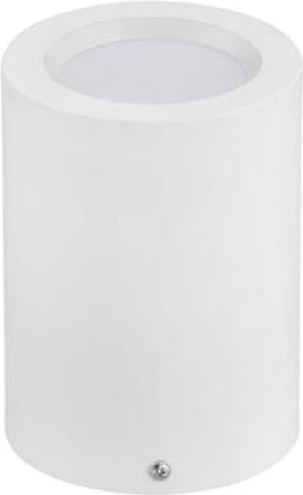 LED Downlight - Opbouw Rond Hoog XL 5W - Natuurlijk Wit 4200K - Mat Wit Aluminium - Ø95mm