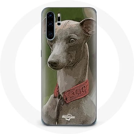 Hoesje voor Huawei P30 Greyhound Greyhound grijs
