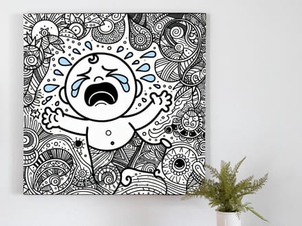 Kunstprint | Wanddecoratie | Canvas | 100 × 100 cm