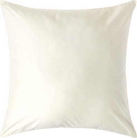 Homescapes Luxe Satijn Kussensloop 80x80 cm – Crème – 100% Egyptisch Katoen – Draaddichtheid 1000