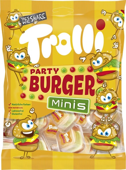 Trolli Mini Burger 10 x 100g