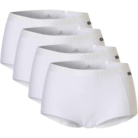 O'Neill Dames Boxershorts 4-Pack Wit - Maat M