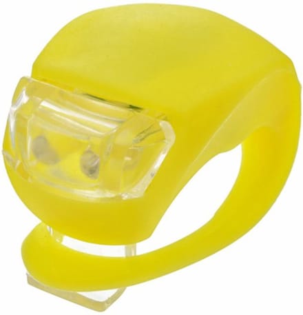 Jumada's - Fietslamp LED - Fietslicht - Waterdicht - Waterproof - Bicycle Light - Geel
