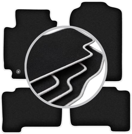 CARLUX-SILVER automatten voor: Suzuki Grand Vitara II 5-deurs (2005-2014)