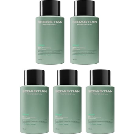 5x Sebastian Volupt Max Volumizing Shampoo 280ml