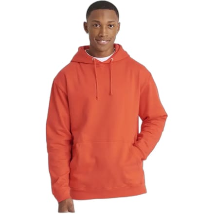 Just Hoods College Hoodie JH001 - SOFT RED - M