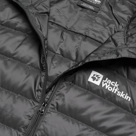 Jack Wolfskin - Heren Jas zomer Pack&Go Down Jacket - Zwart - Maat S