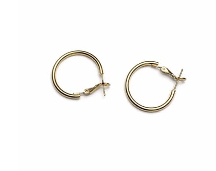 Minimal hoop oorbellen | goud gekleurd