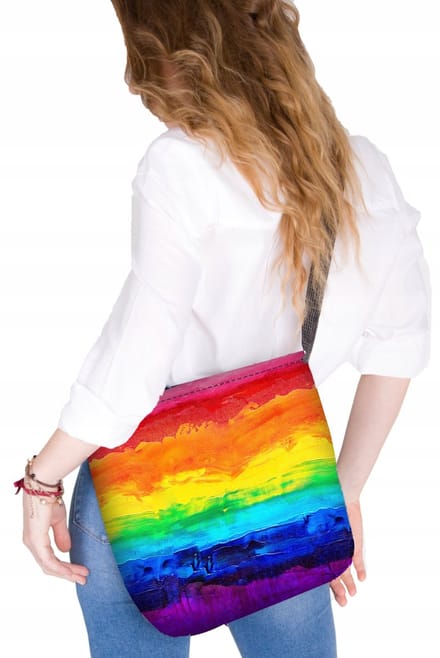 Bertoni SAMBA schoudertas - waterdichte canvas crossbody tas