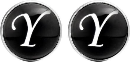 Fako Bijoux - Manchetknopen - Alfabet - Letter Y