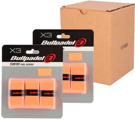 Bullpadel Overgrips Neon Orange (12 X 3 Stuks)