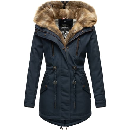 Navahoo Dames Winterjas Diamond – Warm, Elegant & Teddyfleece Voering