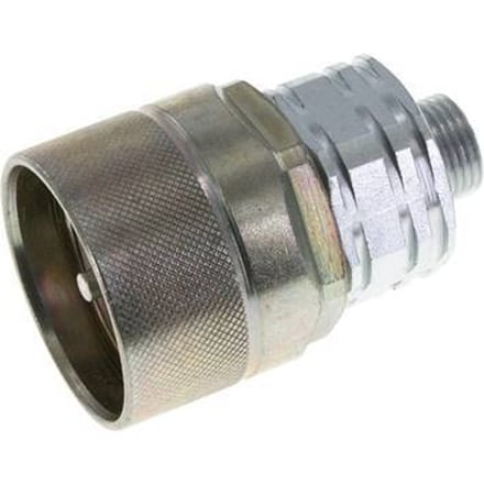 Stalen DN 20 Hydraulische Koppeling Insteeknippel 12 mm L Knelring ISO 14541/8434-1 D M42 x 2