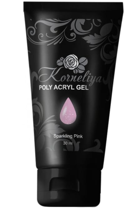 Korneliya Poly Acryl Gel SPARKLING PINK 30 Gram