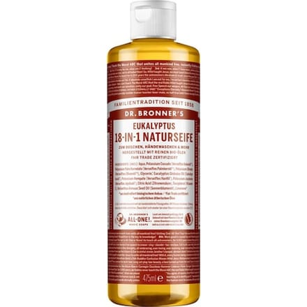 Dr. Bronner's Zeep 18-in-1 natuurlijke zeep Vloeibare Dames 475 ml