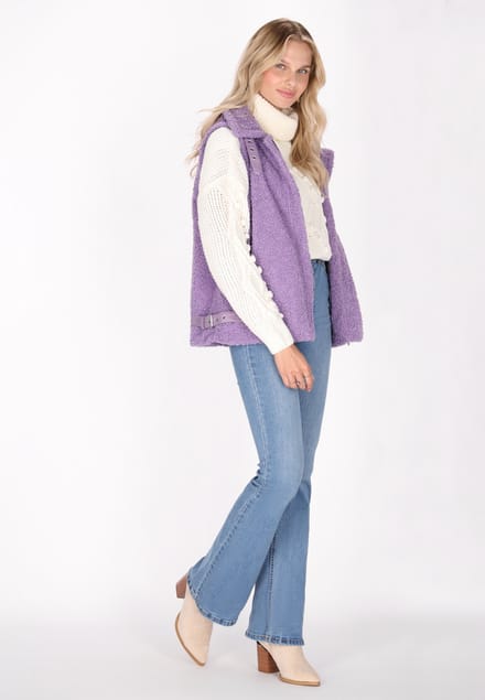 IZIA Vest Dames lavendel