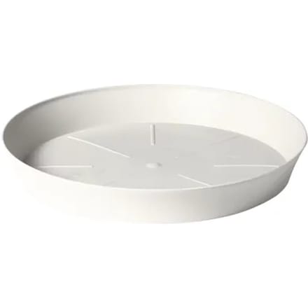 Plantenschotel Swing - Kunststof - Wit - Diam. 24cm