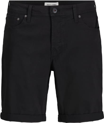 JACK&JONES PLUS JPSTRICK ORIGINAL SHORT PLS Heren Short met 5 zakken - Black