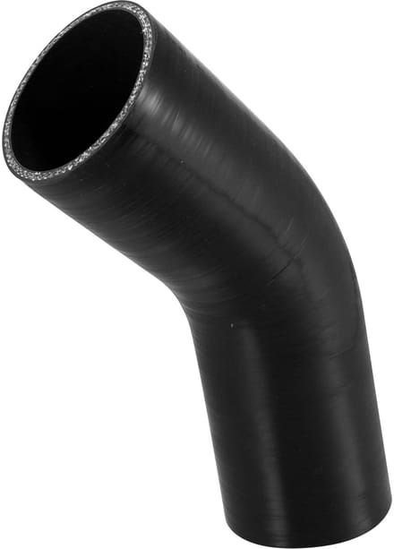 Dailygoods- Reducer Slang 70 mm - 2,75 inch - 45 Graden - Siliconen - Koppelingsbuis - Auto