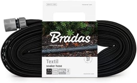 Poreuze Textiel Druppelslang 15 Meter Ø 12,5 mm voor Efficiënte Tuinirrigatie