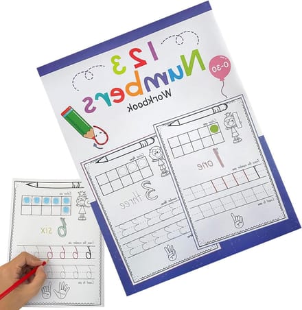 Oefenboek Schrijven - Alfabet Gids - Leren Lezen - Interactief Leren - A4 Formaat - Multicolor