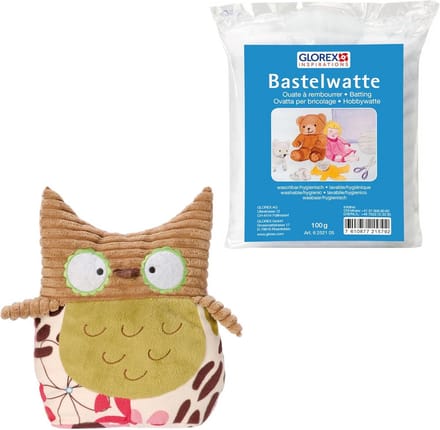 Knuffeldier Set om Zelf te Stoppen: Knutsel je Eigen Uiltje (ca. 25 cm)