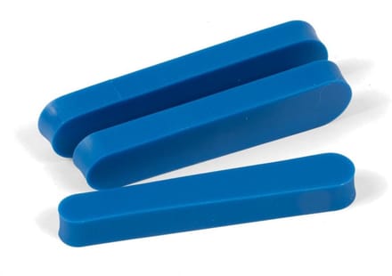 Siliconen voegtrekker - Kit applicator - Voegen afwerken - Set van 3 stuks - 13-24 mm - zwart