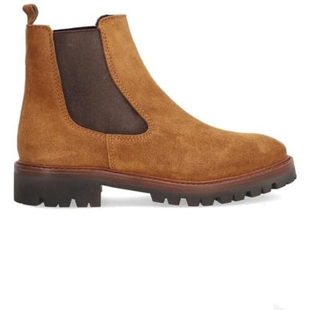 Alpe Militare bruin leren enkellaarsjes