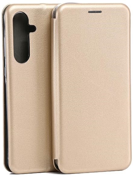 Beline - Book Magnetic Hoes - Samsung A55 - Goud - Magnetische Sluiting