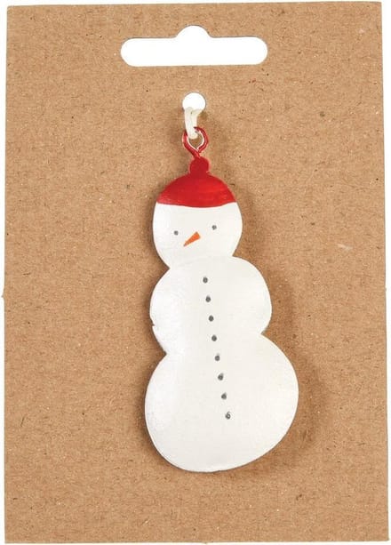Rex London Kerst hanger sneeuwman metaal decoratie