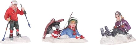 Luville - Ski class 3 pieces - Kersthuisjes & Kerstdorpen