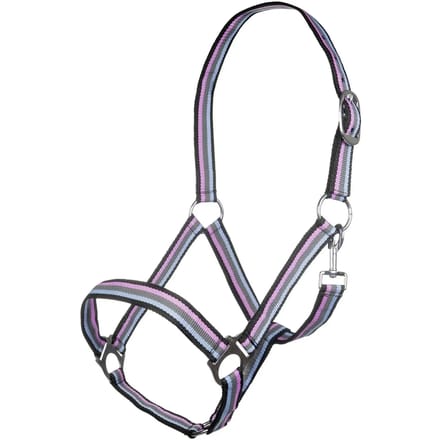 Nylon hoofdstel voor paard HKM Linz