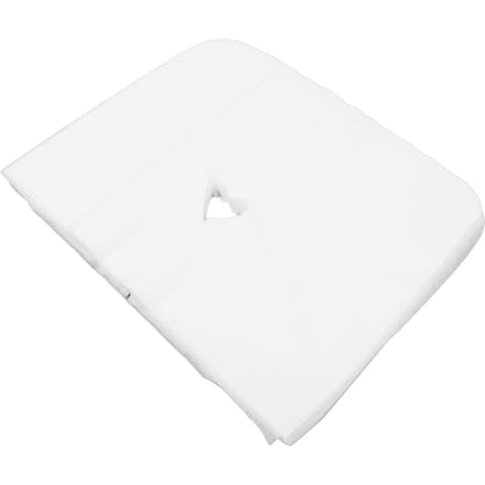 200 stuks Massage Gezichtsbedekking Wegwerp Comfortabele Hoofdsteunhoezen Stof Wit voor Thuis Salon white