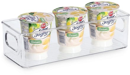 Zeller opbergbakje medium present - Transparant - BPA-vrij