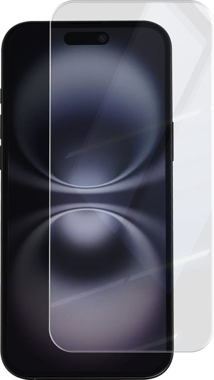 Mayaxess, Screenprotector geschikt voor iPhone 16 Plus - 9H Tempered Glass & Anti-Scratch, Transparant